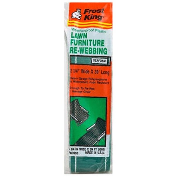 Thermwell Products Thermwell PW39B Outdoor Furniture Re-Web Kit; Blue - 2.25 in. x 39 ft. 136525 - main